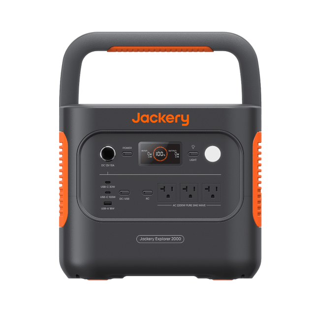 Jackery Explorer 2000 v2 Portable Power Generator (2042Wh)