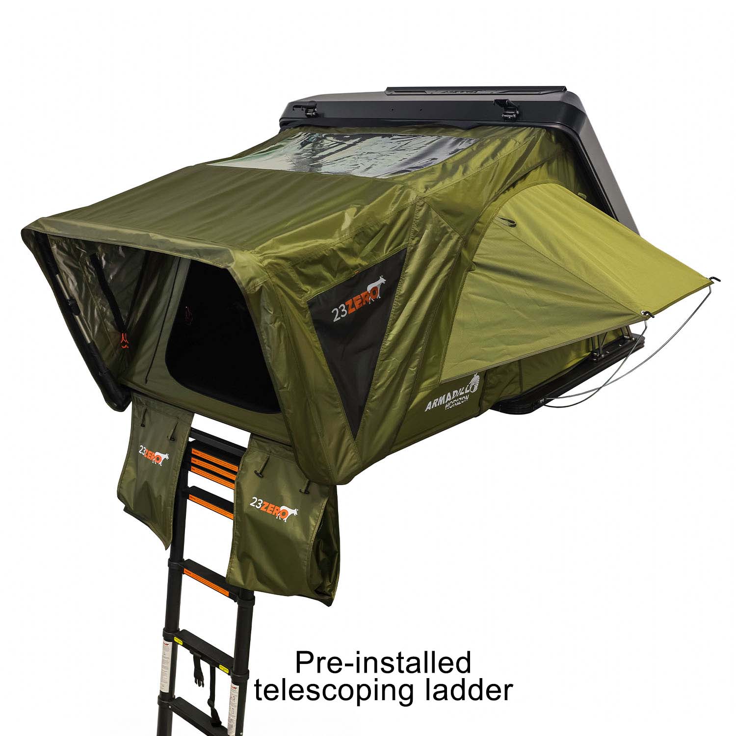 23Zero Armadillo Horizon 3 Hardshell Rooftop Tent – 3 Person All Season