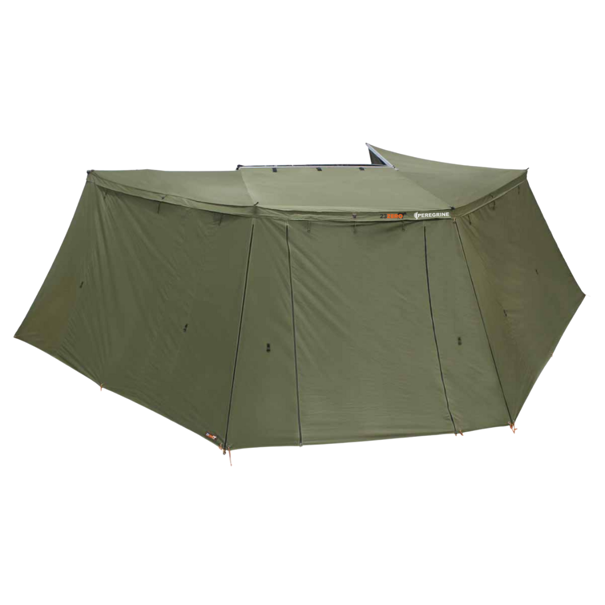 23Zero Peregrine PRO 5 270 Degree Awning + 1.0 Solid Wall – Left Side