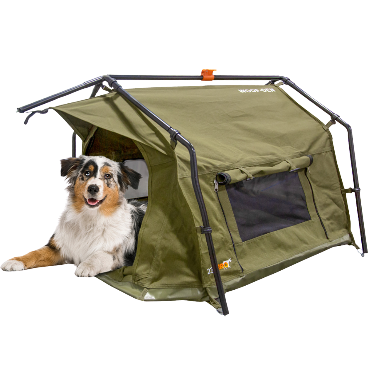 23Zero Woof Den – Rugged Ground Shelter for Dogs