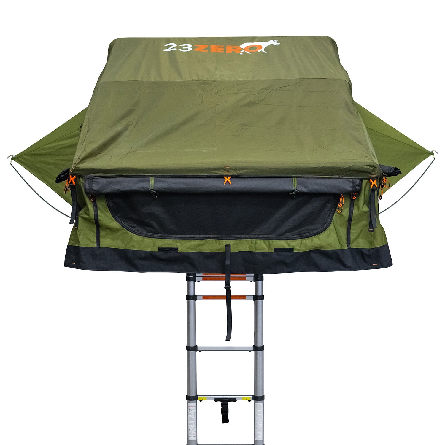 23Zero Walkabout 62 2.0 Softshell Rooftop Tent – 3+ Person All Season w/ Heater/Cooler Port