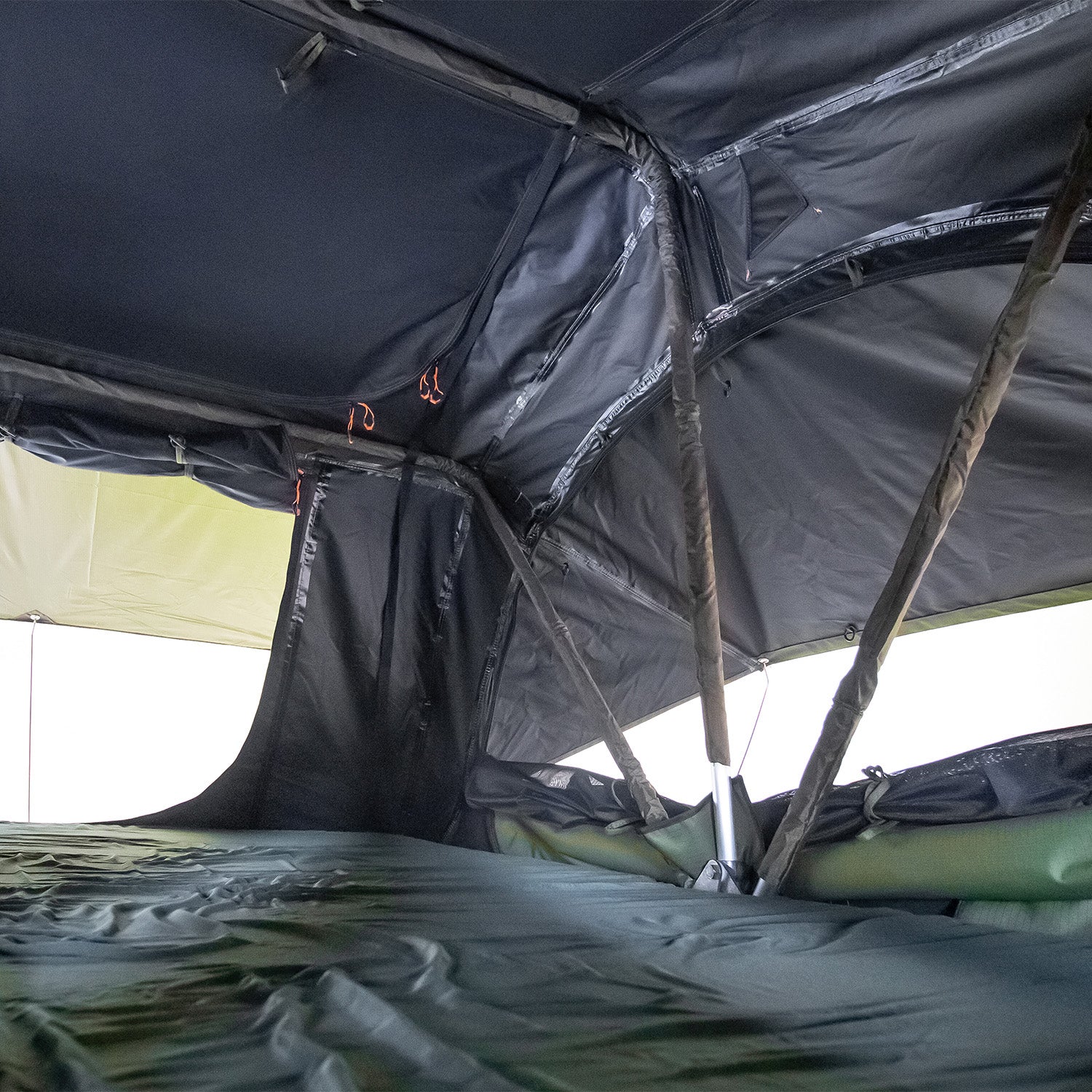 23Zero Walkabout 62 2.0 Softshell Rooftop Tent – 3+ Person All Season w/ Heater/Cooler Port