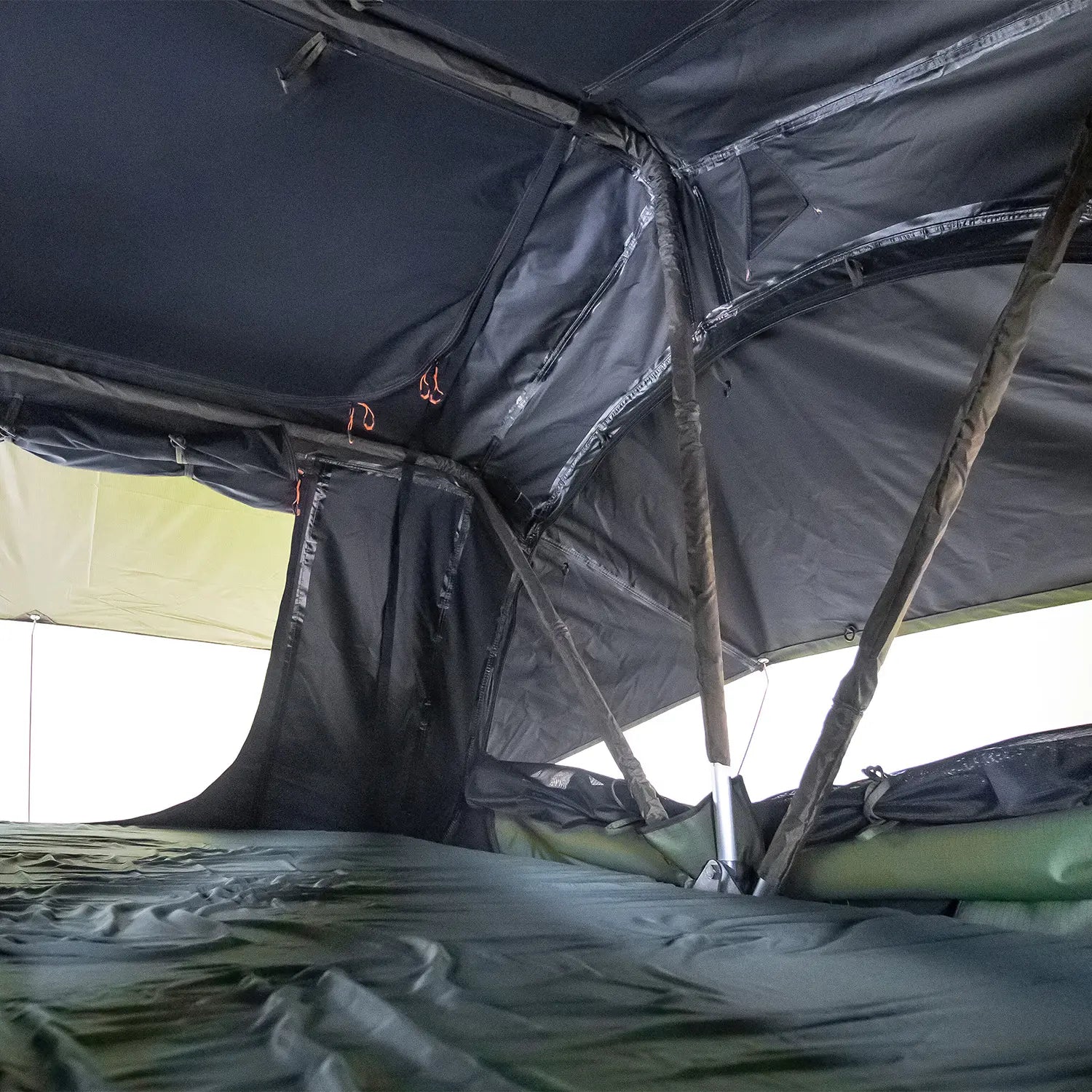 23Zero Walkabout 72 2.0 Softshell Rooftop Tent – 4 Person All Season w/ Heater/Cooler Port