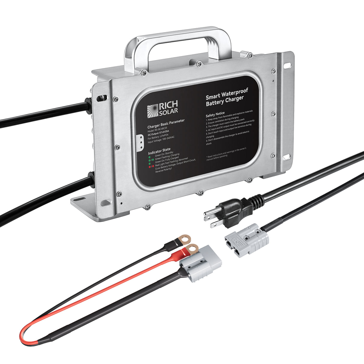 Rich Solar 48V 20A / 25A Waterproof LiFePO4 Charger - Image 11