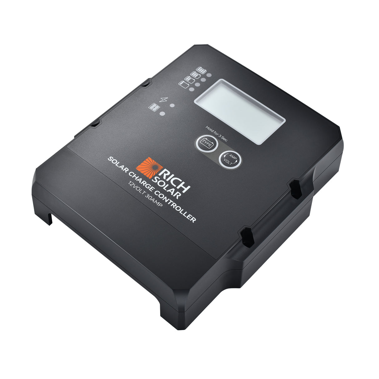 Rich Solar 30 Amp PWM Solar Charge Controller | 12V 30A PWM Controller - Image 5