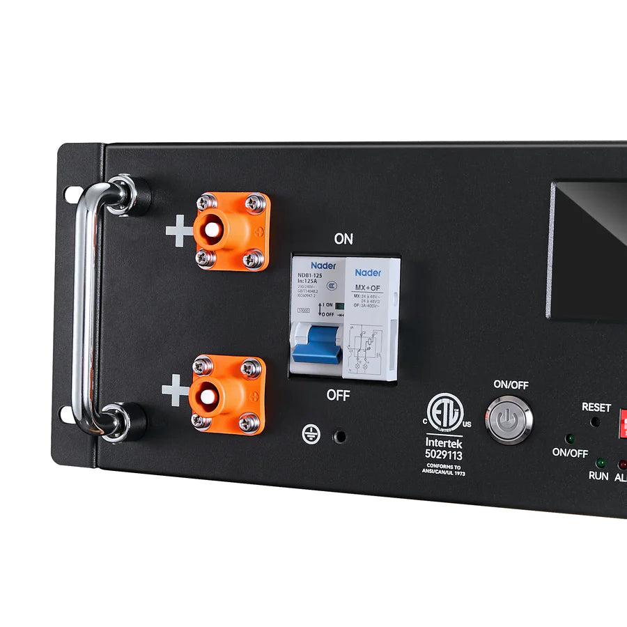 Rich Solar Alpha 5 PRO Heating LiFePO4 48 Volt Lithium Battery (5,120Wh)