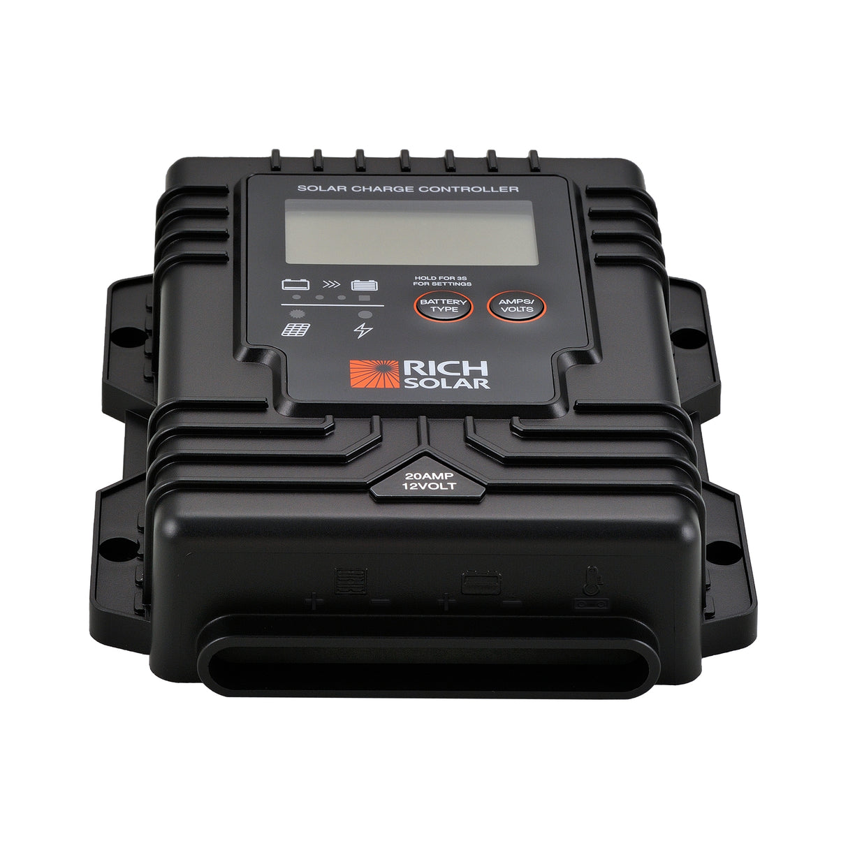 Rich Solar BRAVO Waterproof 20 | 20 Amp Waterproof PWM Solar Charge Controller | Waterproof 20A 12V PWM Controller - Image 7