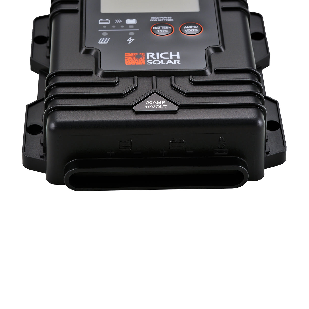 Rich Solar BRAVO Waterproof 20 | 20 Amp Waterproof PWM Solar Charge Controller | Waterproof 20A 12V PWM Controller - Image 8