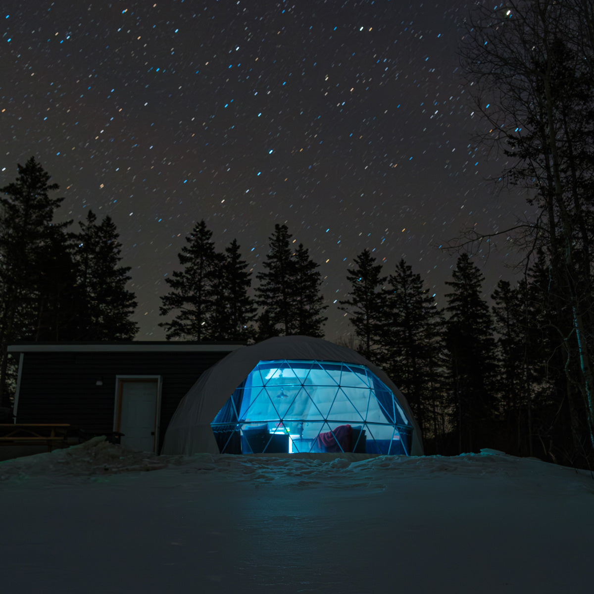 Luna 6m Stargazer Element – Preconfigured Geodesic Dome – 305 Sq Ft