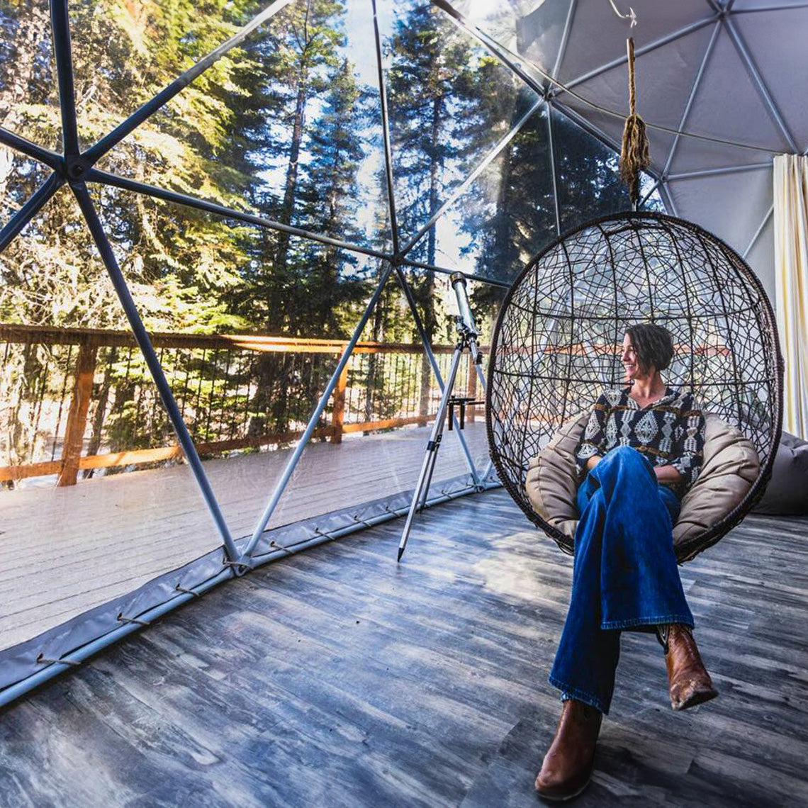 Luna 8m Stargazer Element – Preconfigured Geodesic Dome – 540 Sq Ft