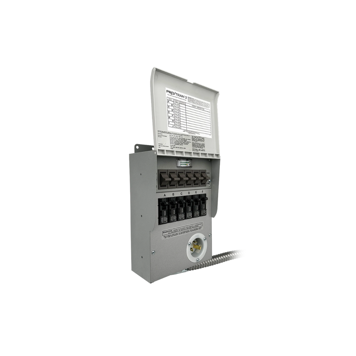 Anker SOLIX Home Backup Transfer Switch Kit – 120V, 30A, 6-Circuit (For F3000, F2600, F2000)