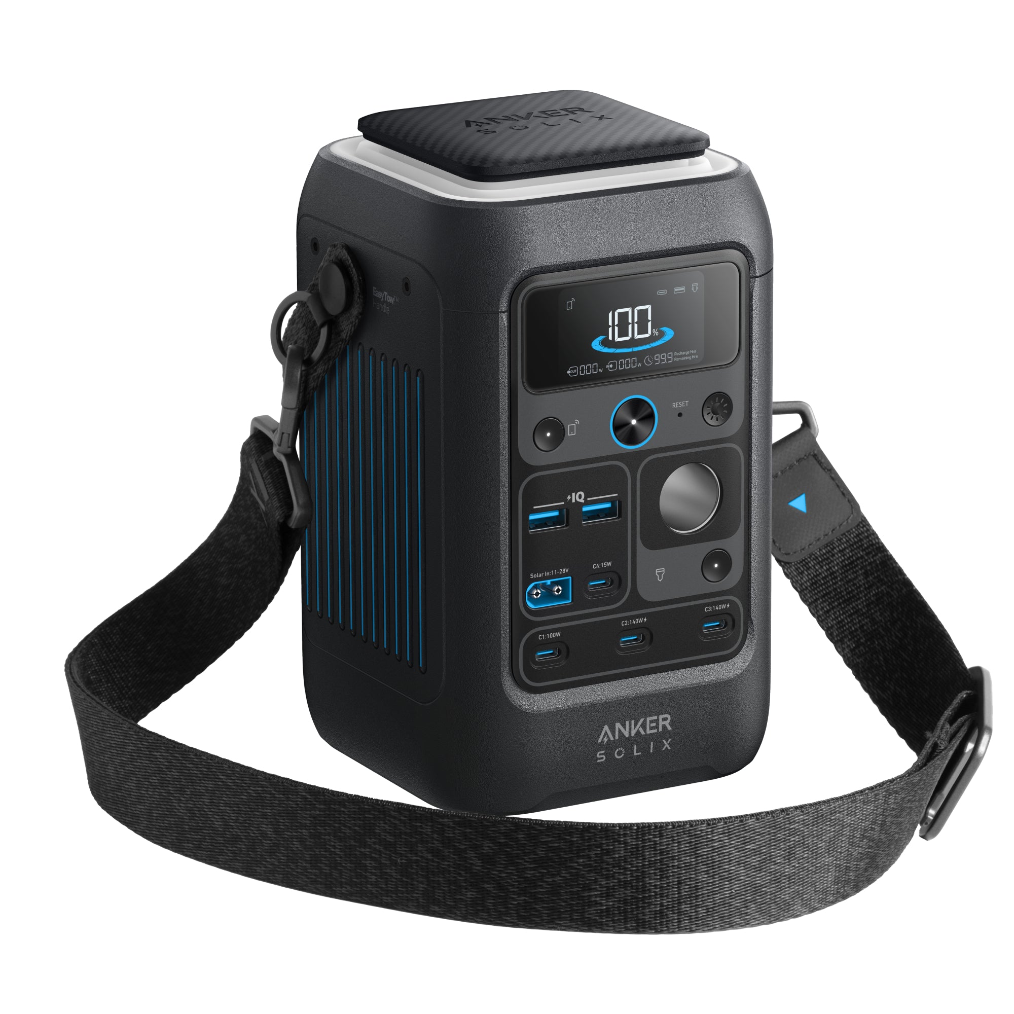 Anker SOLIX C300X DC Portable Power Station with Strap (288 Wh)