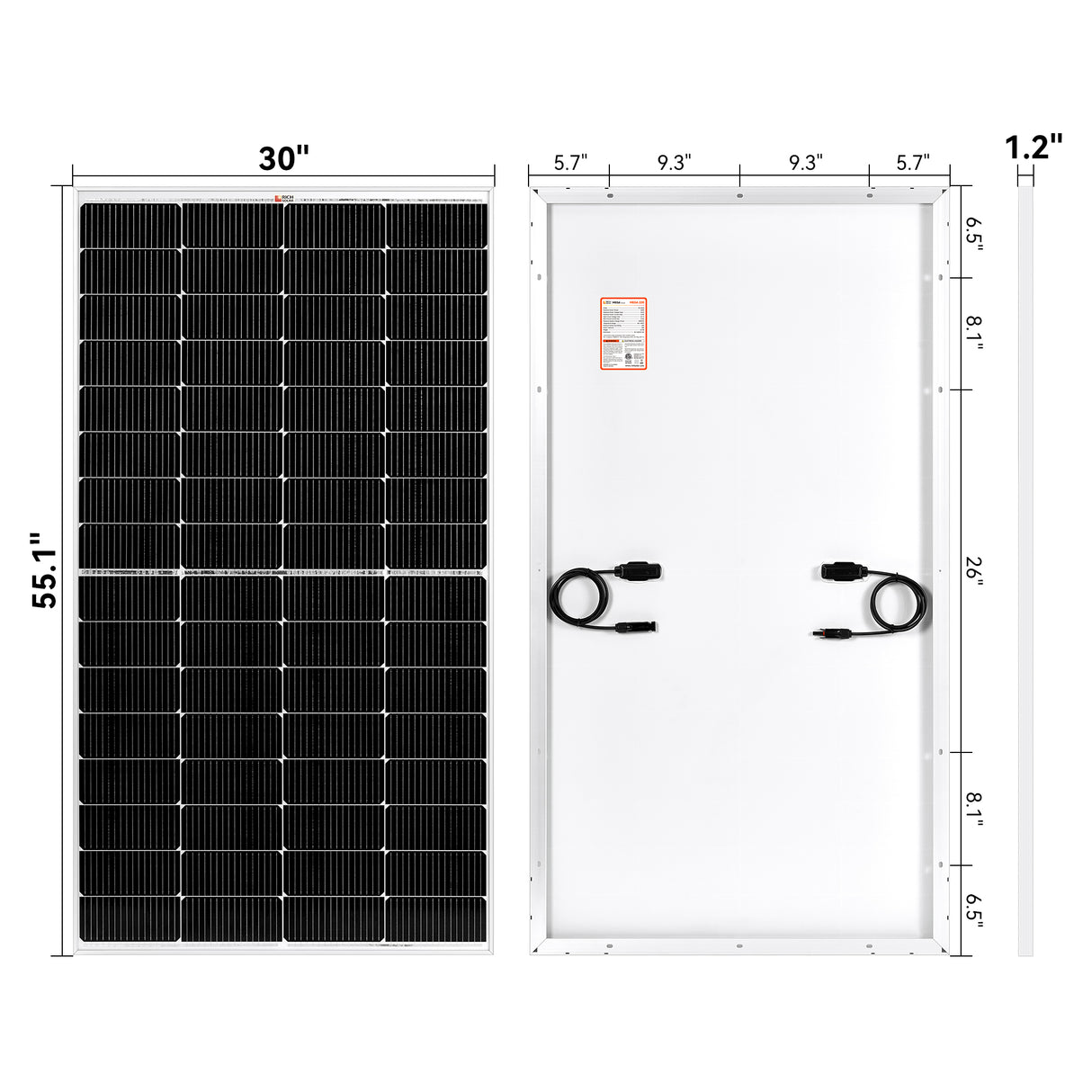 Rich Solar MEGA 220 - 220W 12V Solar Panel - Image 7