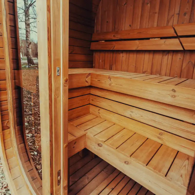 Mande Spa USA MW12 Thermowood® Outdoor Sauna