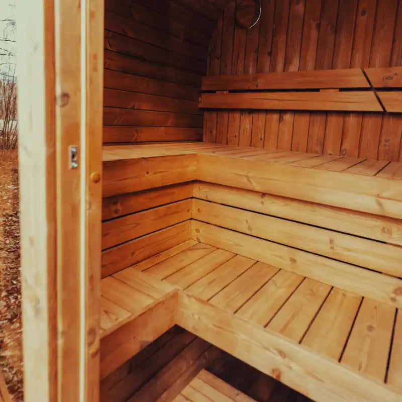 Mande Spa USA MW16 Thermowood® Outdoor Sauna