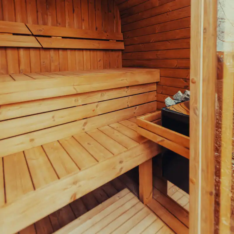 Mande Spa USA MW16 Thermowood® Outdoor Sauna