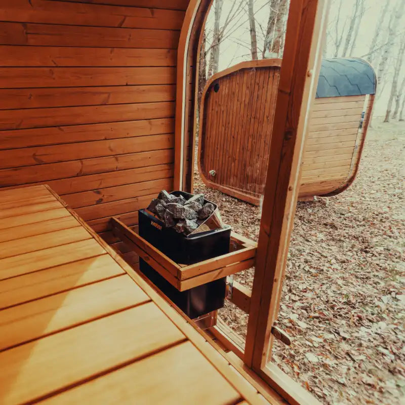 Mande Spa USA MW16 Thermowood® Outdoor Sauna