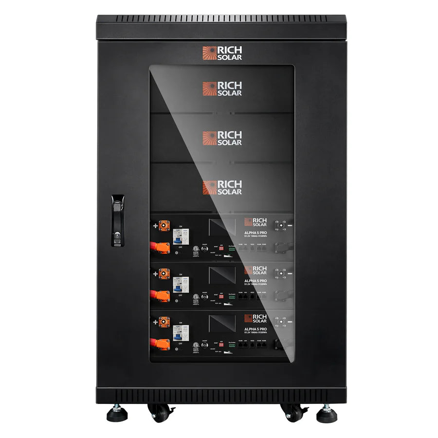 Rich Solar Alpha 5 PRO 6-Slot Battery Server Rack