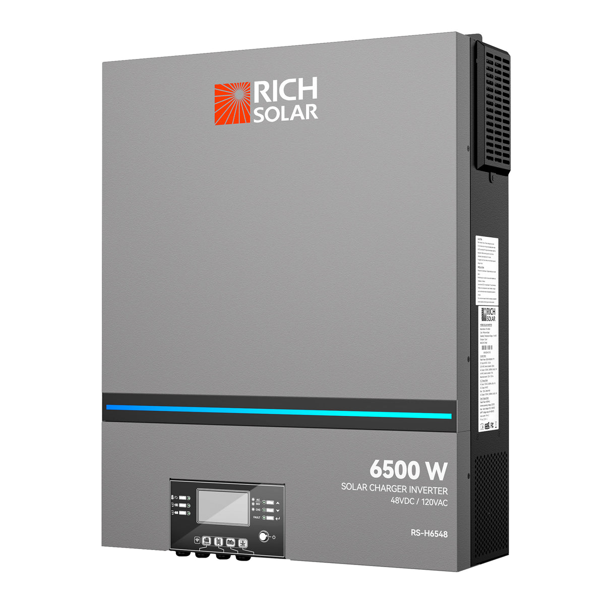 Rich Solar Nova 6K 48 Volt Hybrid Inverter (6.5kW) - Image 3