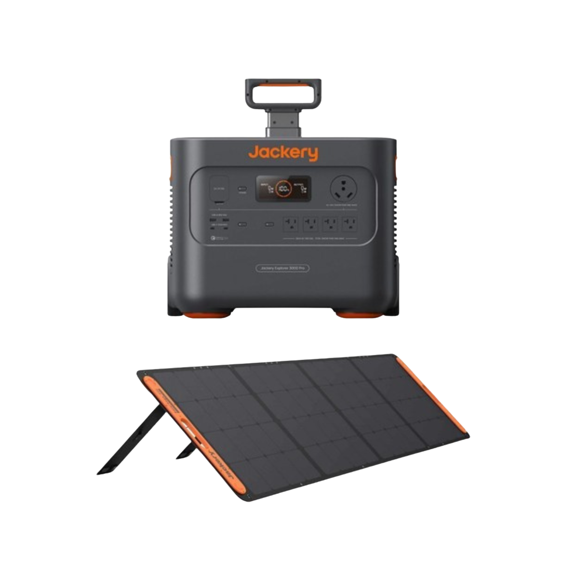 Jackery Explorer 2000 Plus Power Station with SolarSaga 200W Solar Panel (2042 Wh + 200 W)