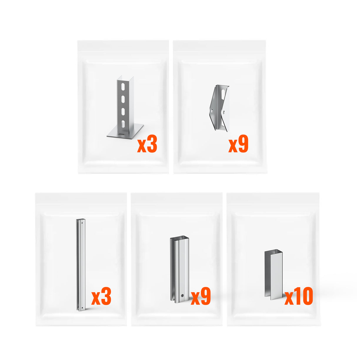 Rich Solar Solar Ground Mount | Fit MEGA 130 SLIM / MEGA 335 / MEGA 410 | Adjustable, Easy-to-Install Brackets for 1-4 Panels - Image 7
