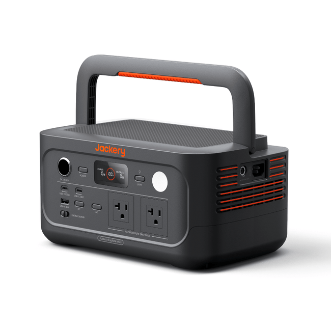 Jackery E600 v2 Solar Power Generator (640Wh)