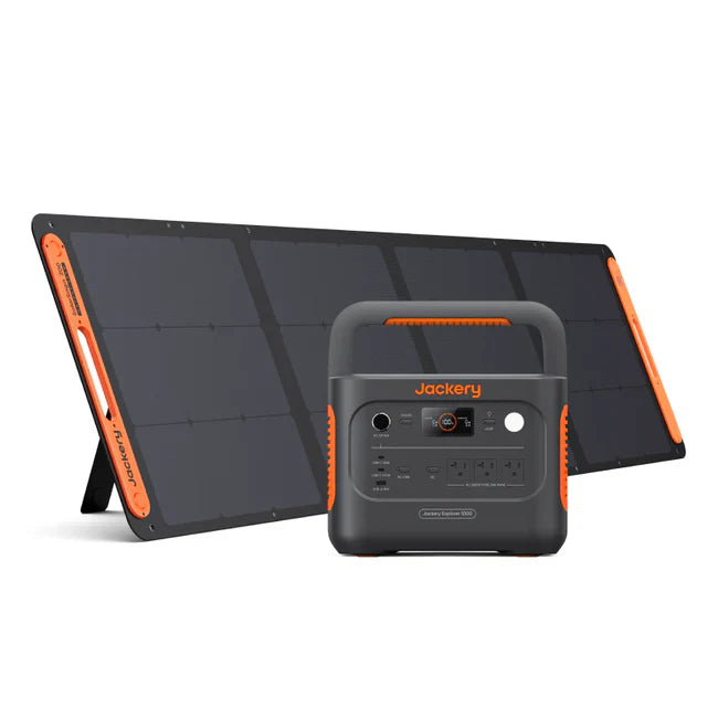 Jackery Explorer 1000v2 Solar Power Generator (1070Wh)