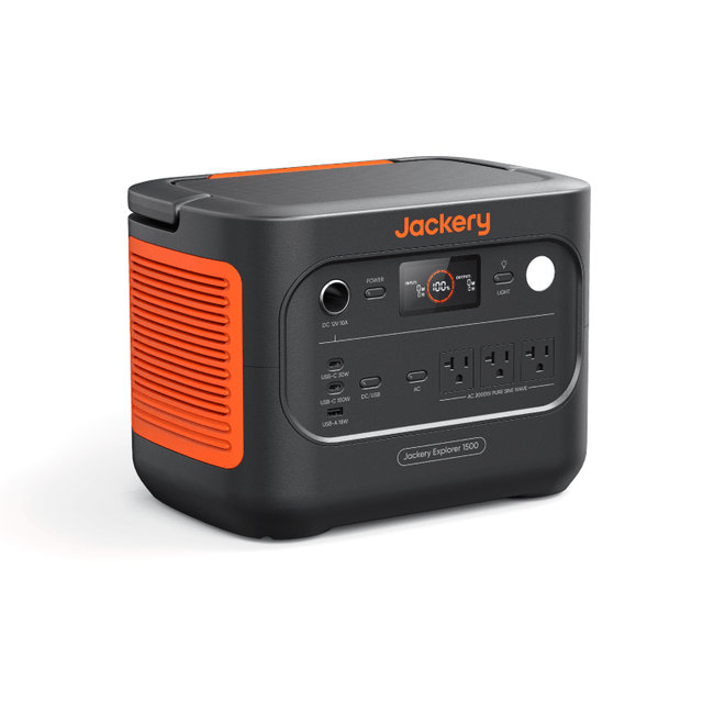 Jackery Explorer 1500 v2 Portable Power Generator (1536Wh)
