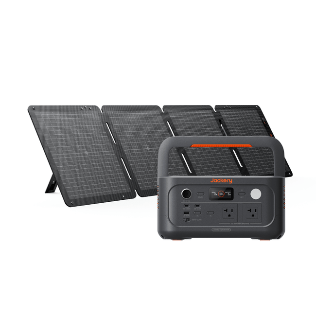 Jackery E600 v2 Solar Power Generator (640Wh)