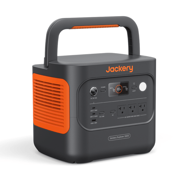 Jackery Explorer 2000 v2 Portable Power Generator (2042Wh)